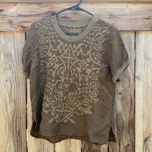 Johnny Was embroidered blouse